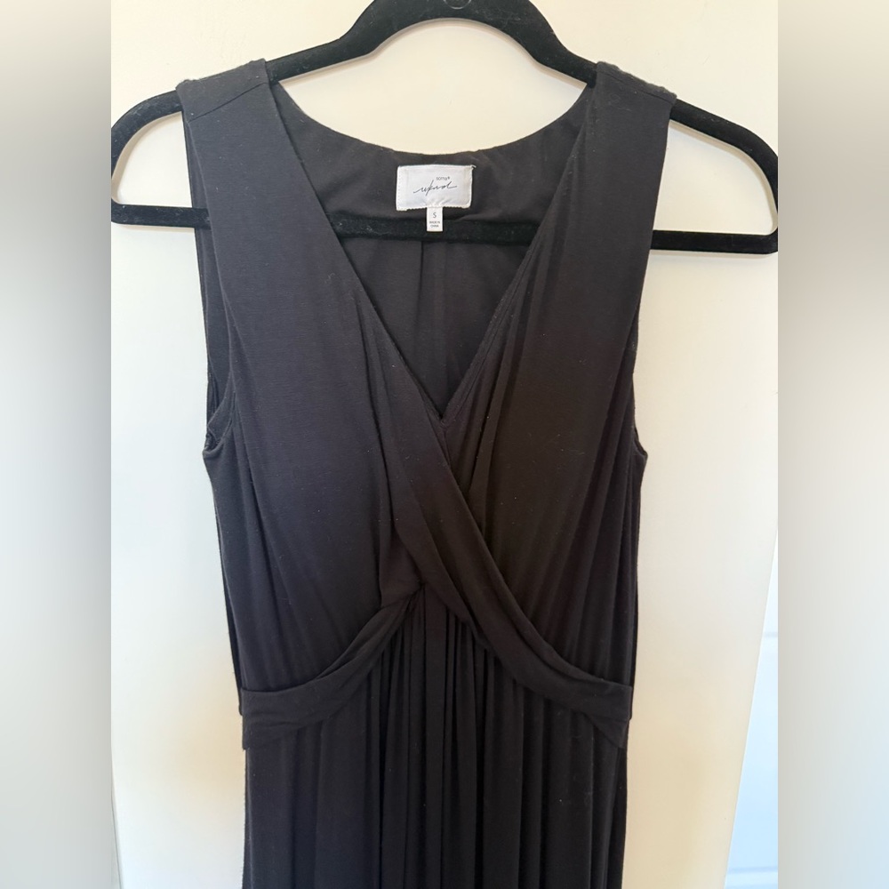 Soma maxi bra dress in black size small